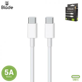 Blade USB- C auf USB- C Kabel 1,2m - Weiss