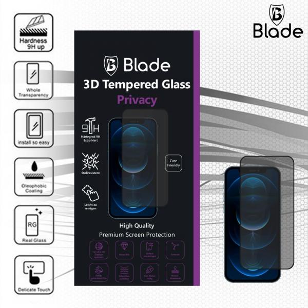 Blade Panzerglas 3D PRIVACY - iPhone 14 Pro max
